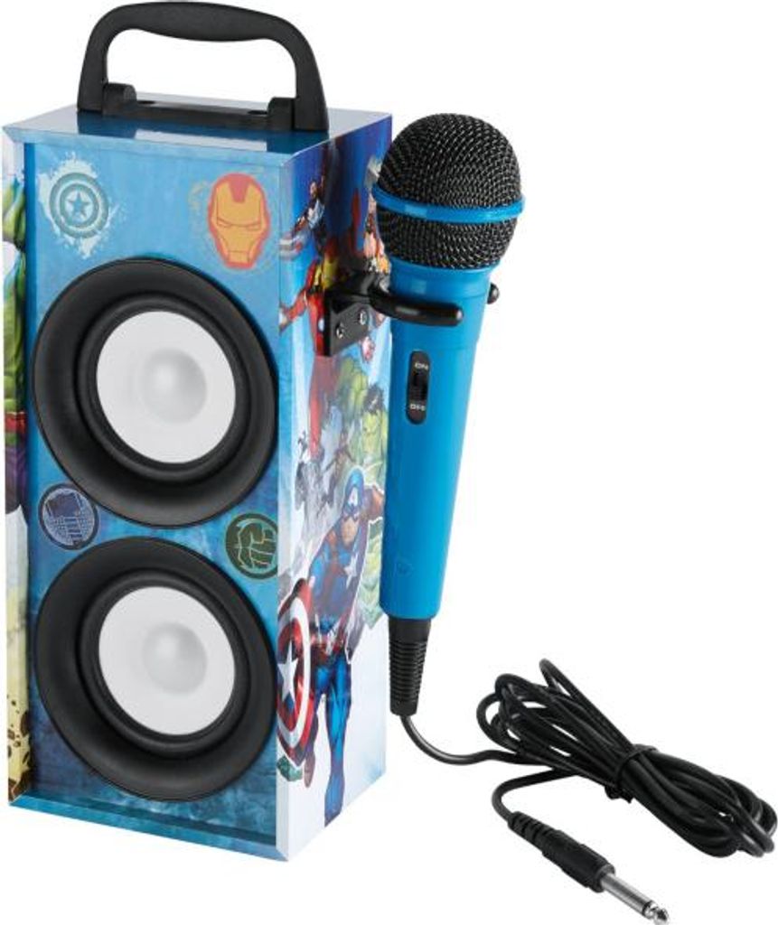 LEXIBOOK Mini Bluetooth-Tower Avengers