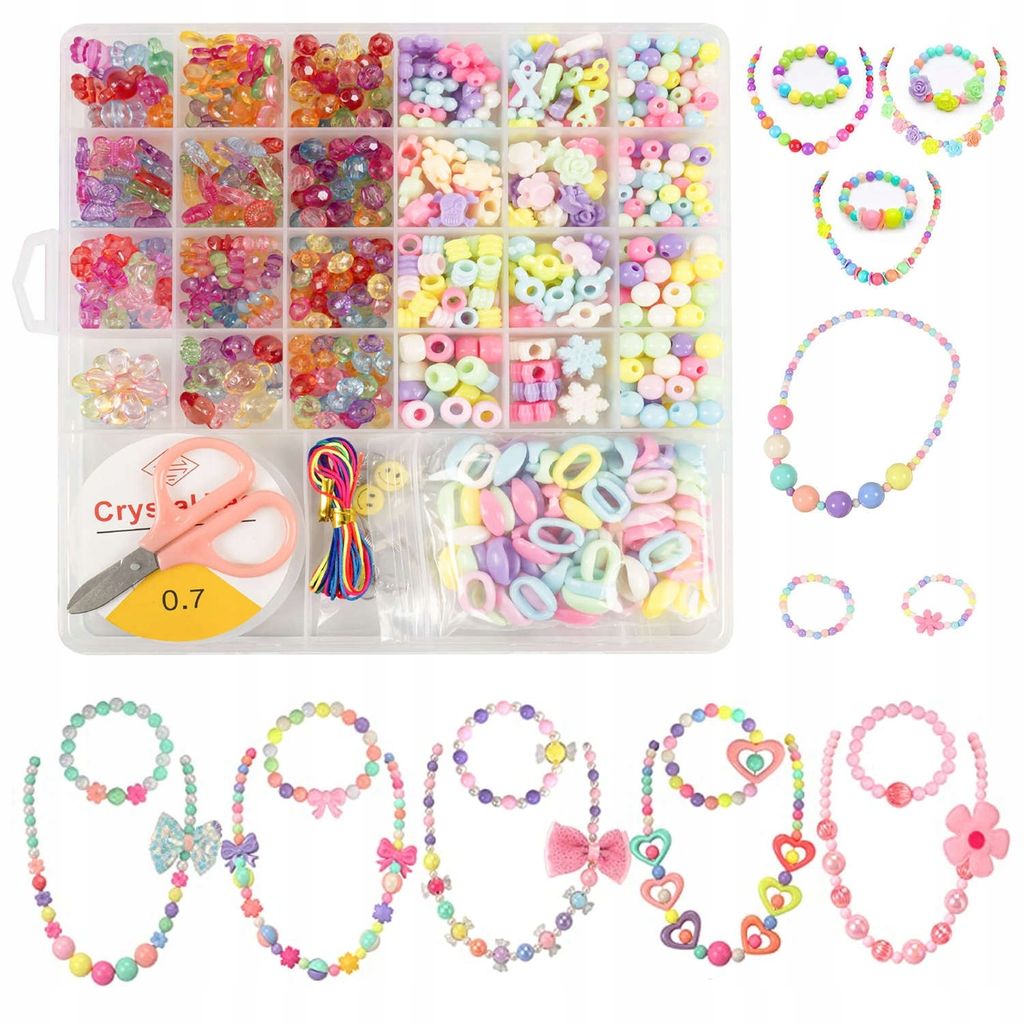 Kit per la creazione di gioielli - Set creativo fai-da-te Immagine del prodotto 