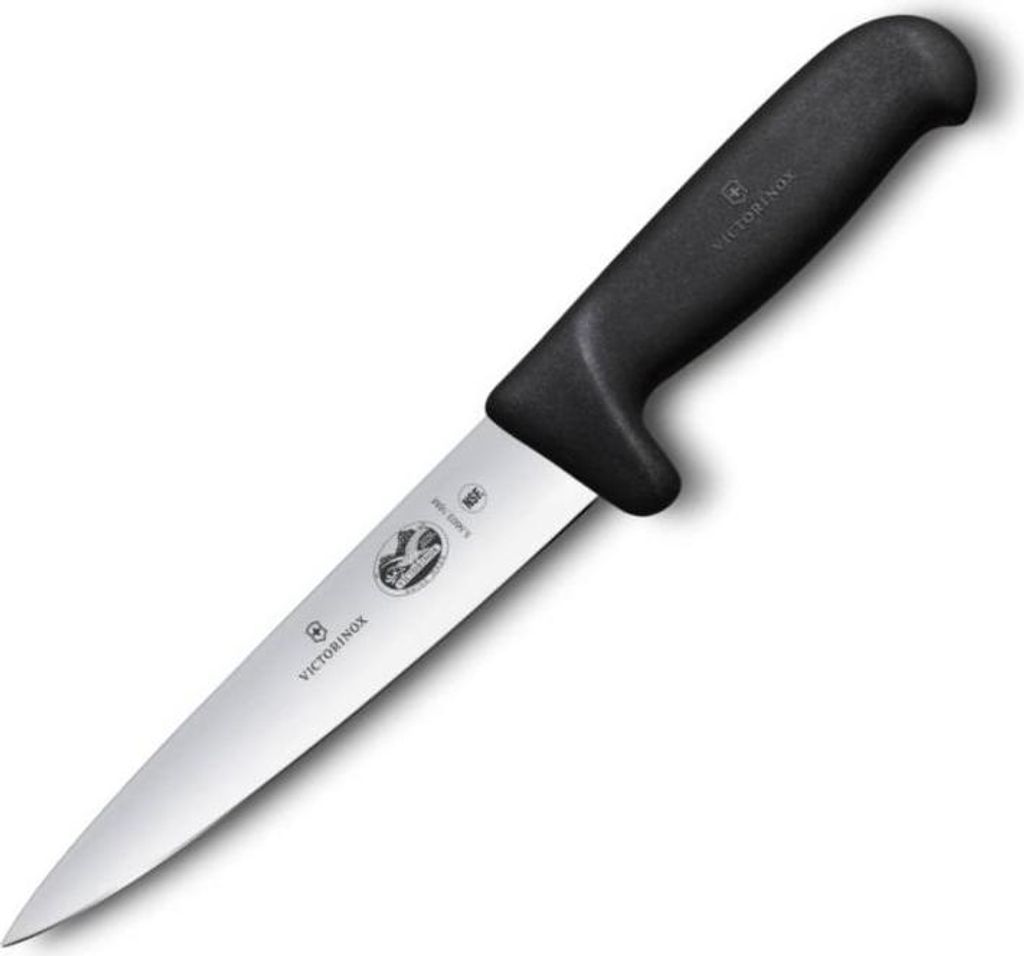 Fibrox, coltello lancinante diritto da 16 cm, impugnatura Immagine del prodotto 