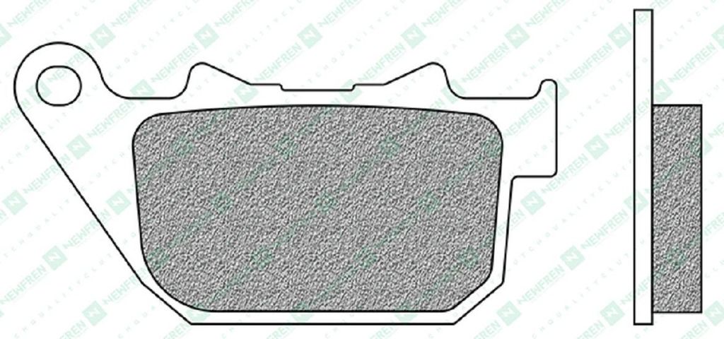 Bremsbelag Newfren FD0386SH1 (Satz pro Scheibe) Road HD Sinter