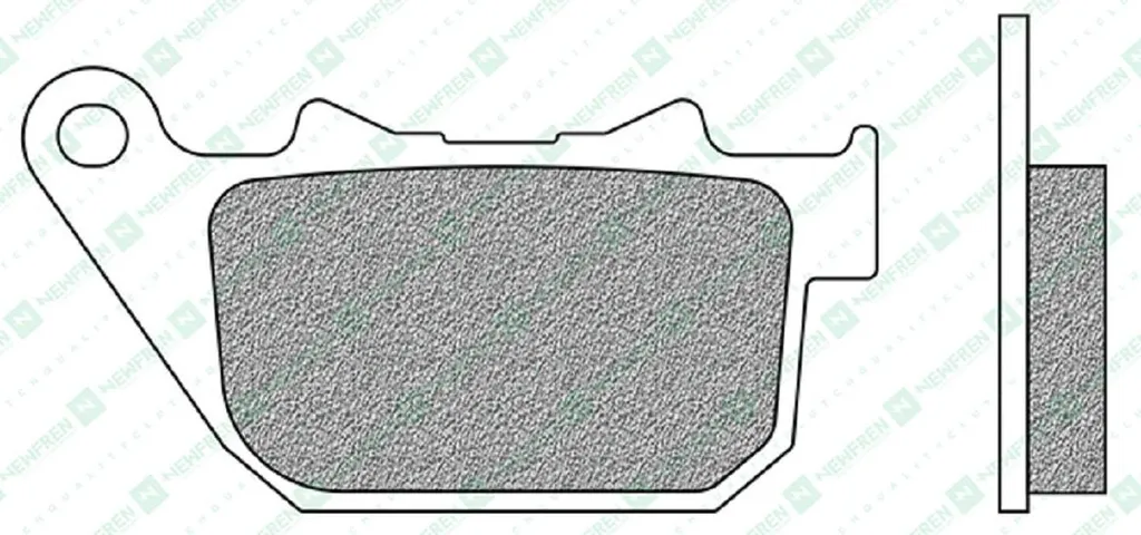 Plaquettes de frein Newfren FD0386SH1 pour stopper les bruits et l'usure