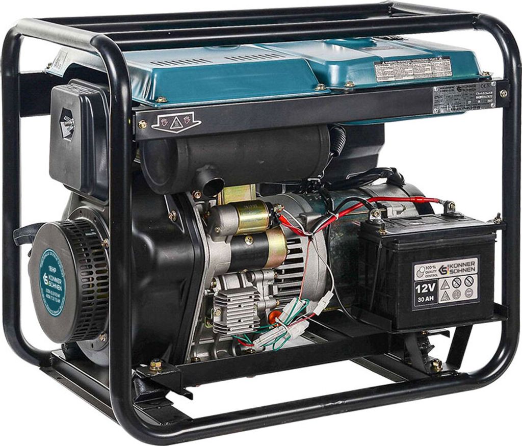 KS9100HDE-1/3 ATSR Stromerzeuger Stromgenerator Diesel Notstromaggregat 6.5 kW