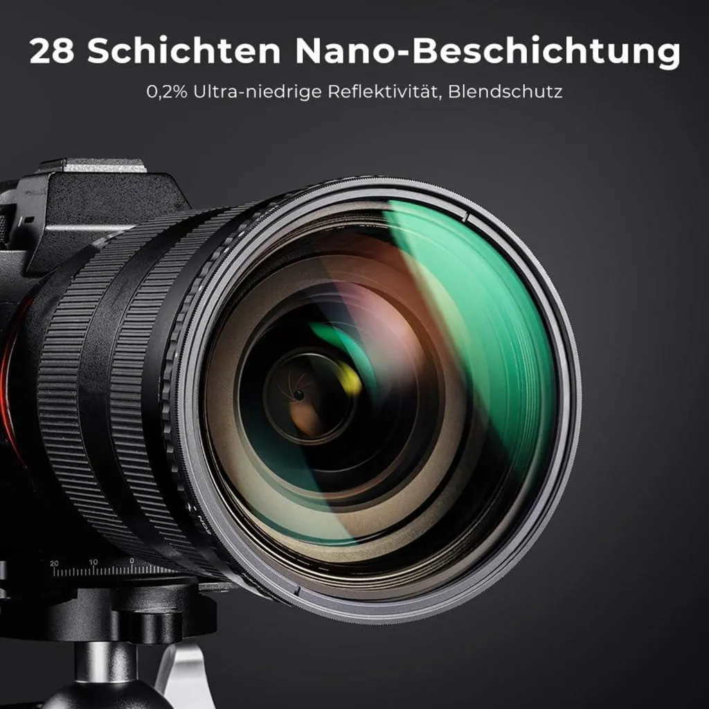 Filtre Variable ND2-32 82mm Nano-X avec Verre Optique Multi-Couches - 6