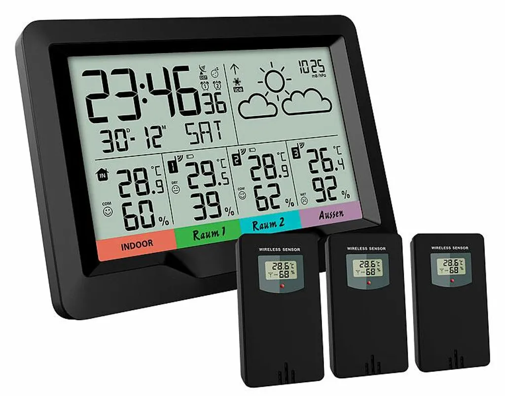Évitez l'humidité et le gel avec la station météo FWS-400 et ses sondes