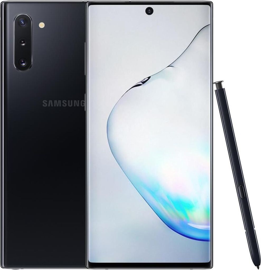 SAMSUNG Galaxy Note 10 Dual-SIM-Smartphone aura black 256 Obrázek produktu 