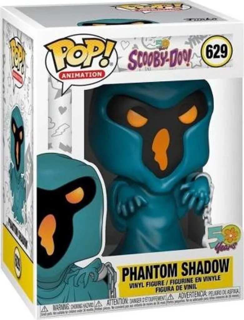 Funko Pop Phantom Shadow 629 Scooby-Doo en Vinyle Détails Authentiques - 3