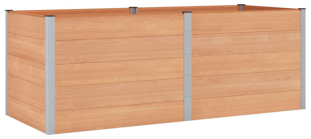 Maison Exclusive - Hochbeet Braun 250 x 100 x 91 cm