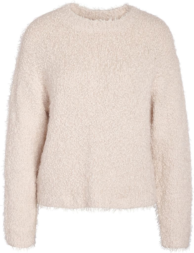 NOISY MAY Strickpullover Relaxed Fit flauschiger Stoff Größe: M