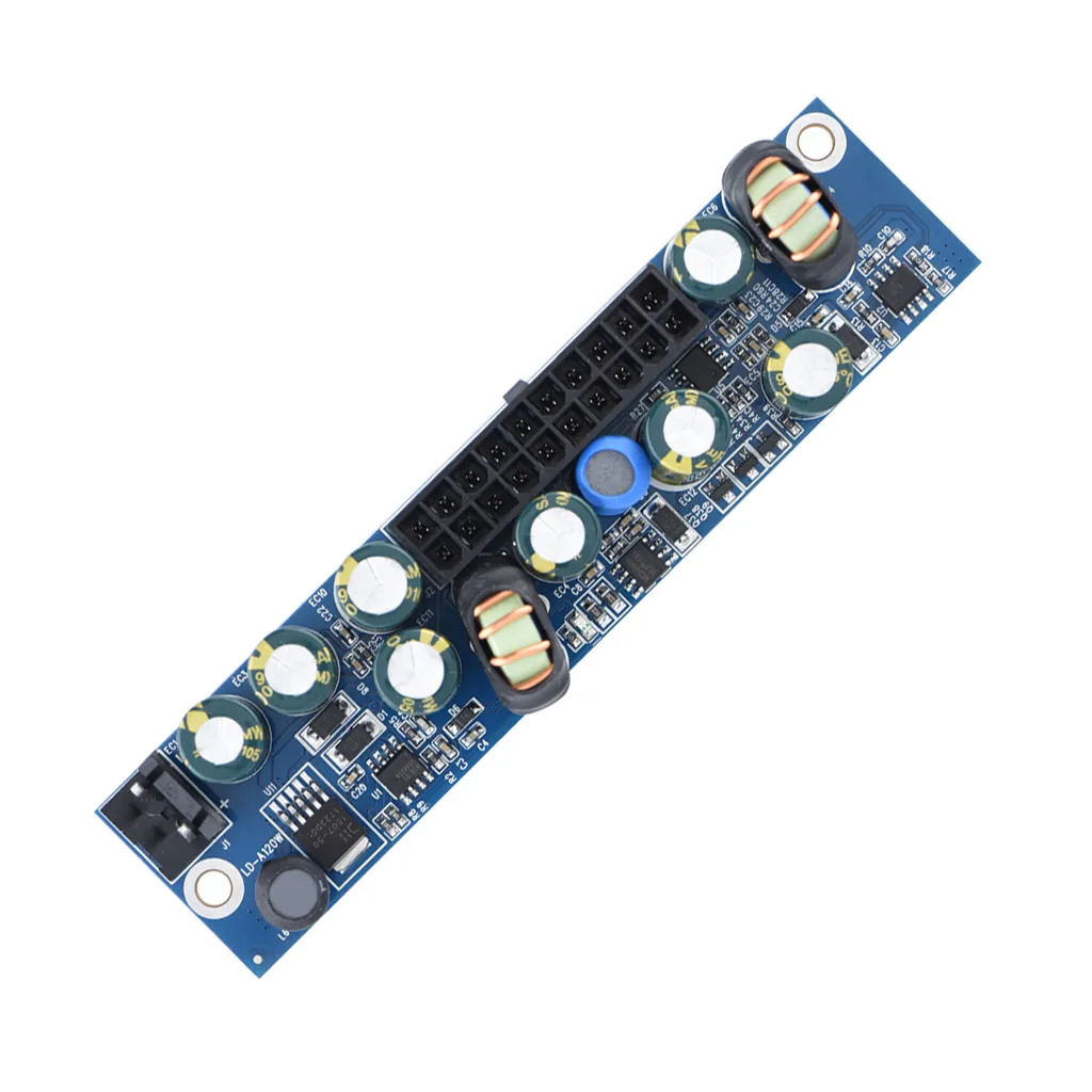 Module d'alimentation PC 12V 120W DC avec connecteur ATX 24 broches