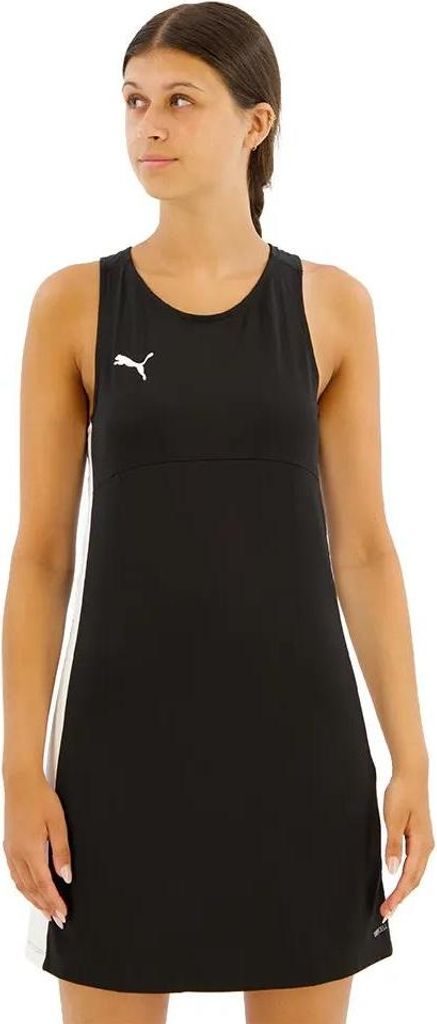 Puma Teamliga ärmelloses Kleid Schwarz M Damen Schwarz M