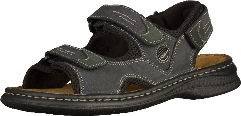 Josef Seibel Franklyn - Ocean / Schwarz Nubukleder Größe: 50 Normal