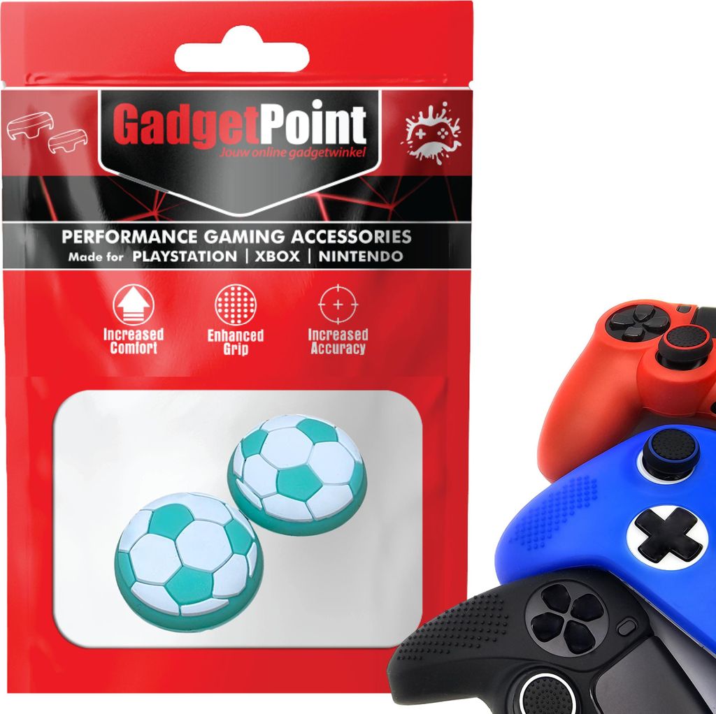 Thumbgrips - Thumb Grips voor PlayStation, PS5, Xbox X/S, One & Switch Pro Controller - Gaming Thumbgrips - Performance Anti-Slip Thumbsticks - Bes...