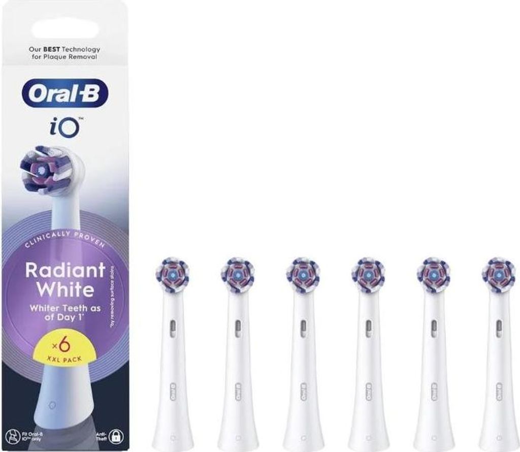 Oral-B Series iO Radiant White Original Ersatzbürsten Produktbild 
