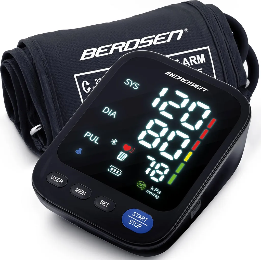 Misuratore di pressione a spalla con messaggi polacchi e bluetooth BD-123 Berdsen - 2