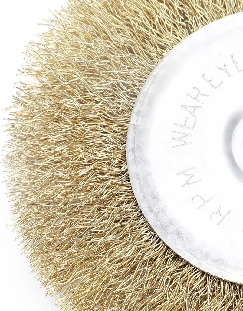 Brosse métallique pour perceuse pour enlever la rouille tenace, pack de 24