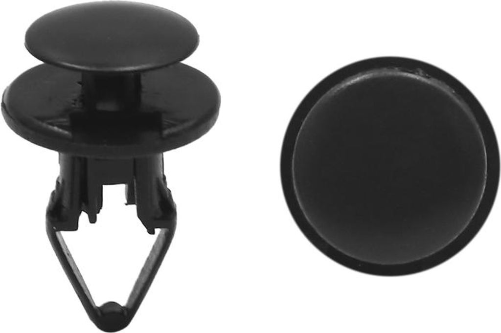 100Pcs 12mm Loch Plastik Niet Auto Stoßstange Kotflügel Halter Drücken Typ Clip DE de