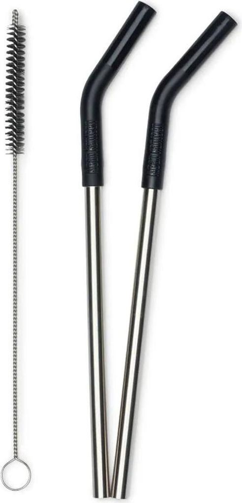 Klean Kanteen Strohhalm 2er Pack - 8mm - Schwarz