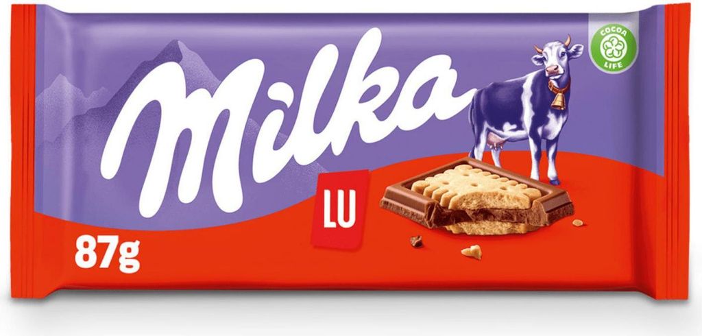 Milka Tablette lu (18x 87gr) Produktbild 