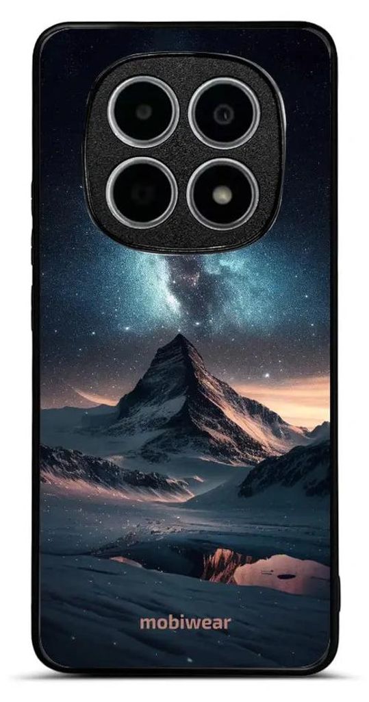 Handyhülle für Xiaomi Redmi Note 15 4G, Mobiwear Glossy Case, Nachtberg