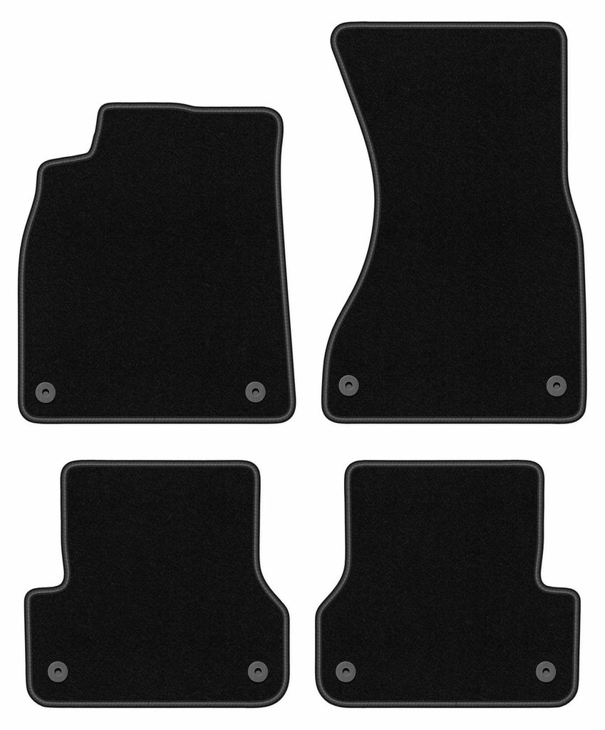 Tapis de sol en moquette pour Audi A6 C7 2011-2017 Image du produit 