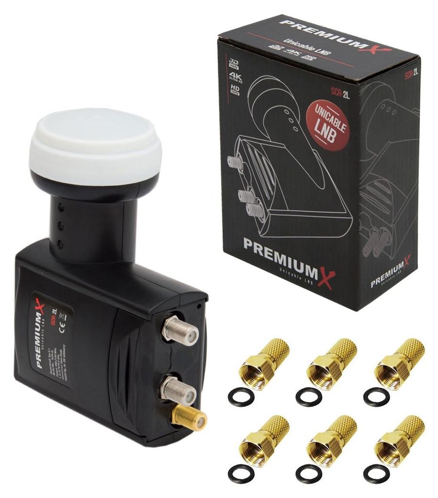 Premiumx Unicable LNB SCR 2 Legacy Einkabel System Unikabel Produktbild 