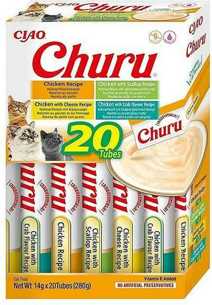Churu Cat BOX Pollo Varietà 20x40g