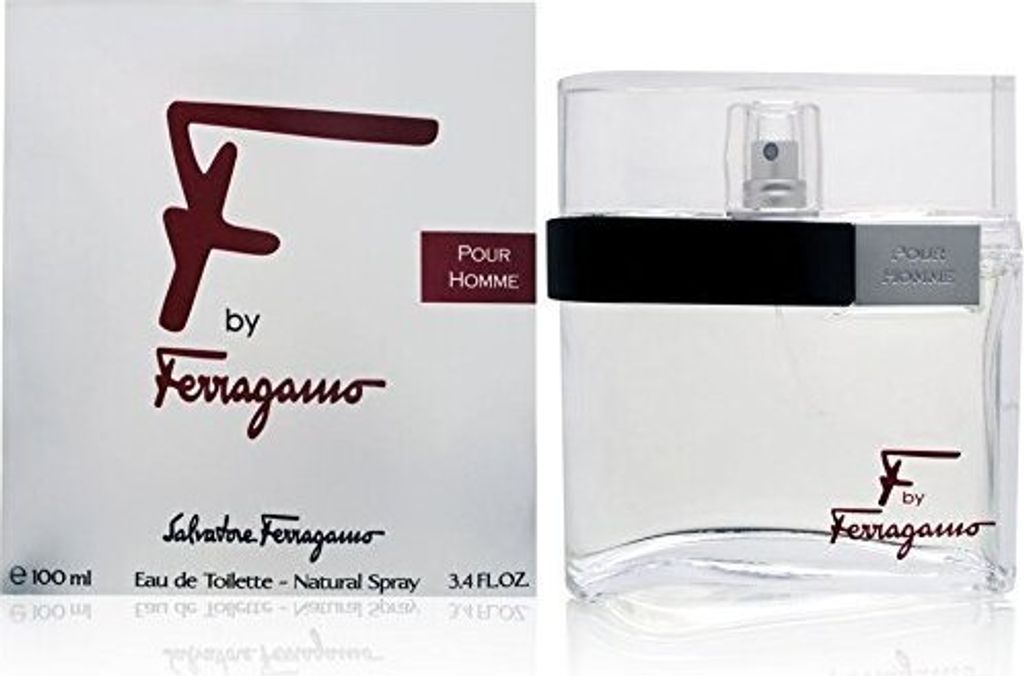 A product shot of a perfume bottle and its packaging.