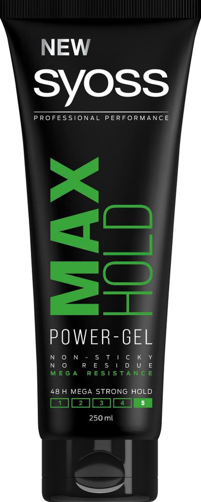 Syoss Gel per capelli Max Hold 4 250 ml Immagine del prodotto 