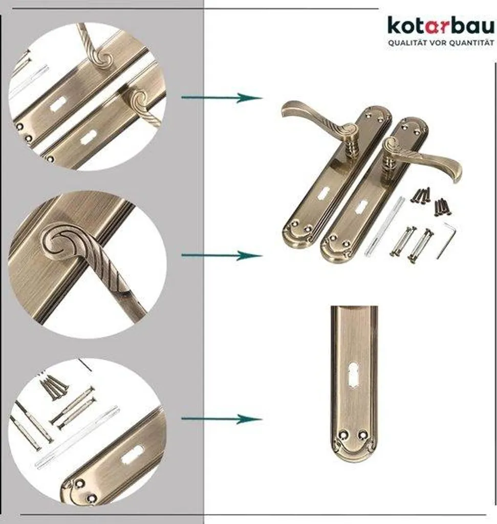 Poignée de porte-fenêtre blanche en aluminium pour porte coulissante