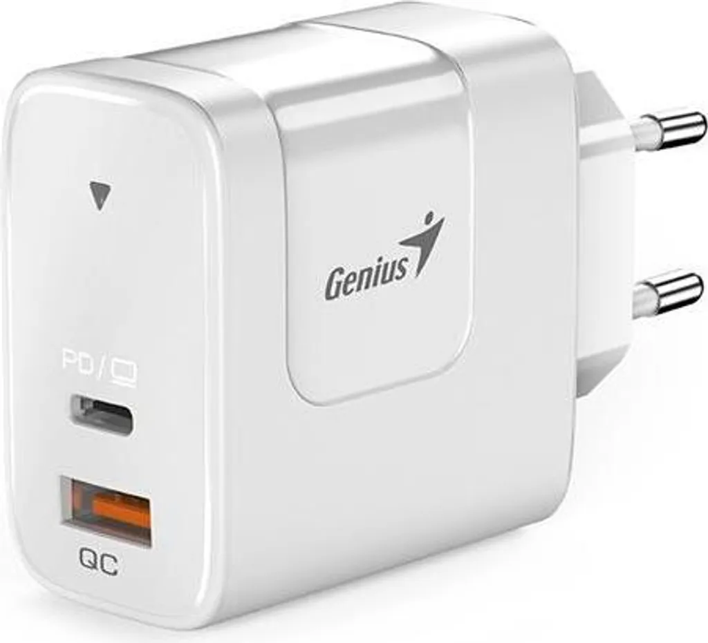 Genius Adattatore Rete 65W PD-65AC USB-C GaN Quick Charge