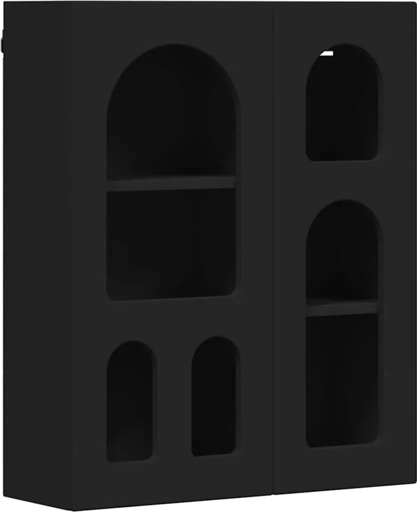 SYFAX™ Pensile 59x20x71.5 cm | Struttura in Multistrato Nero Resistente