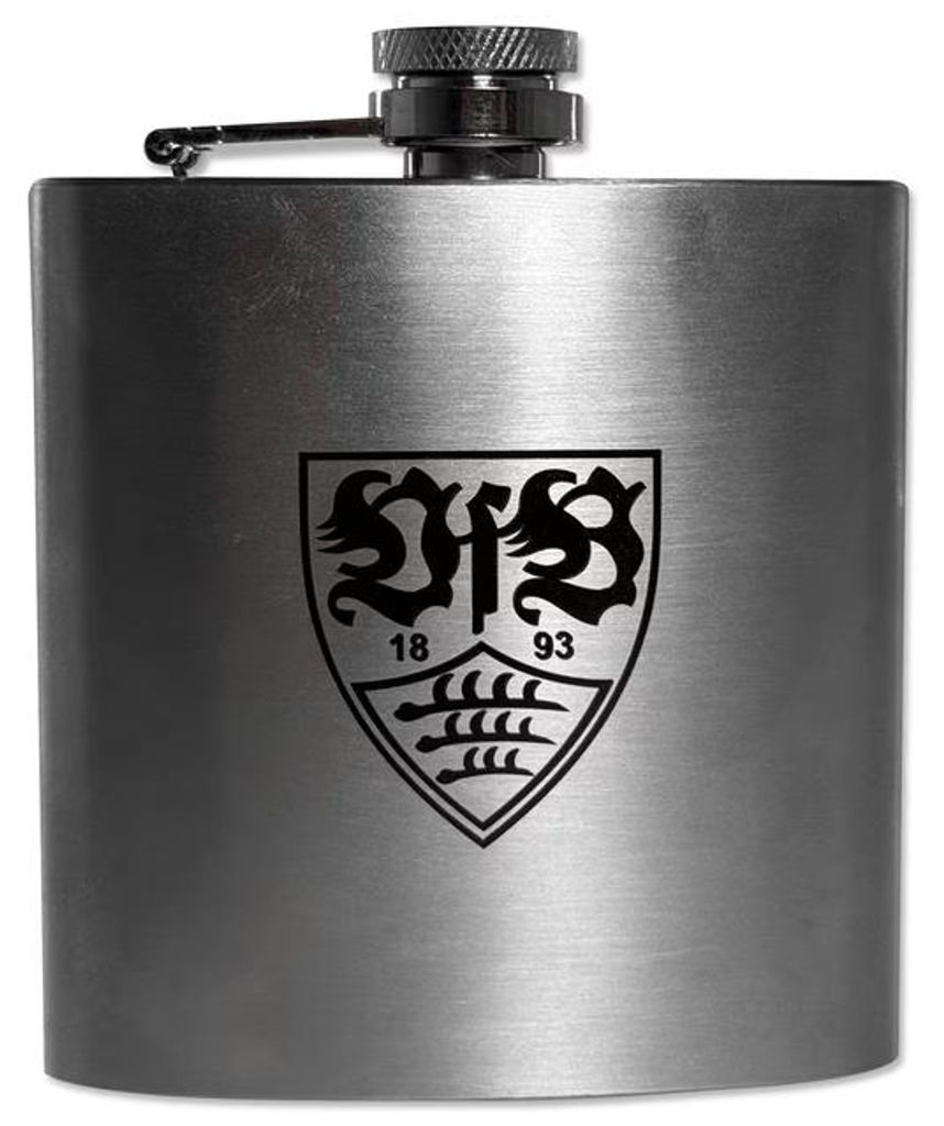 Flasque VfB Stuttgart en acier inoxydable 6oz article de Image du produit 