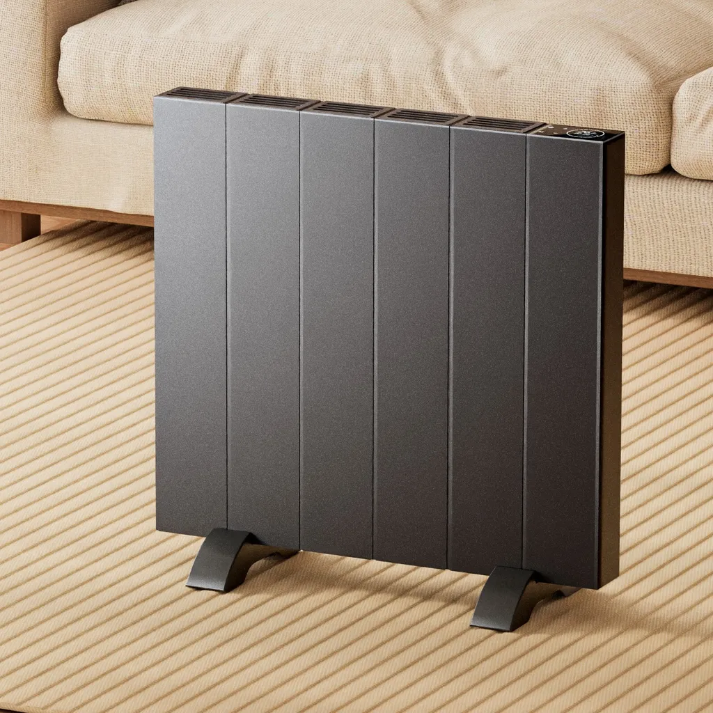 EMKE Radiateur électrique connecté 2000W, radiateur intelligent avec WiFi et application, économe en énergie, pose au sol ou murale, blanc | Leroy Merlin EMKE Radiateur électrique connecté 2000W, radiateur intelligent avec WiFi et application, économe en énergie, pose au sol ou murale, blanc | Leroy Merlin