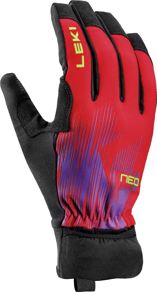 Gants de Course Trail Leki Neotrail Storm Rouge T9 pour le Printemps