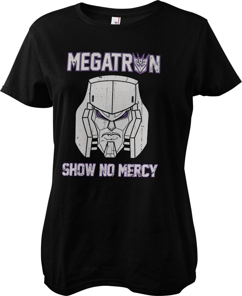 Megatron - Show No Mercy Girly Tee - Medium - Black