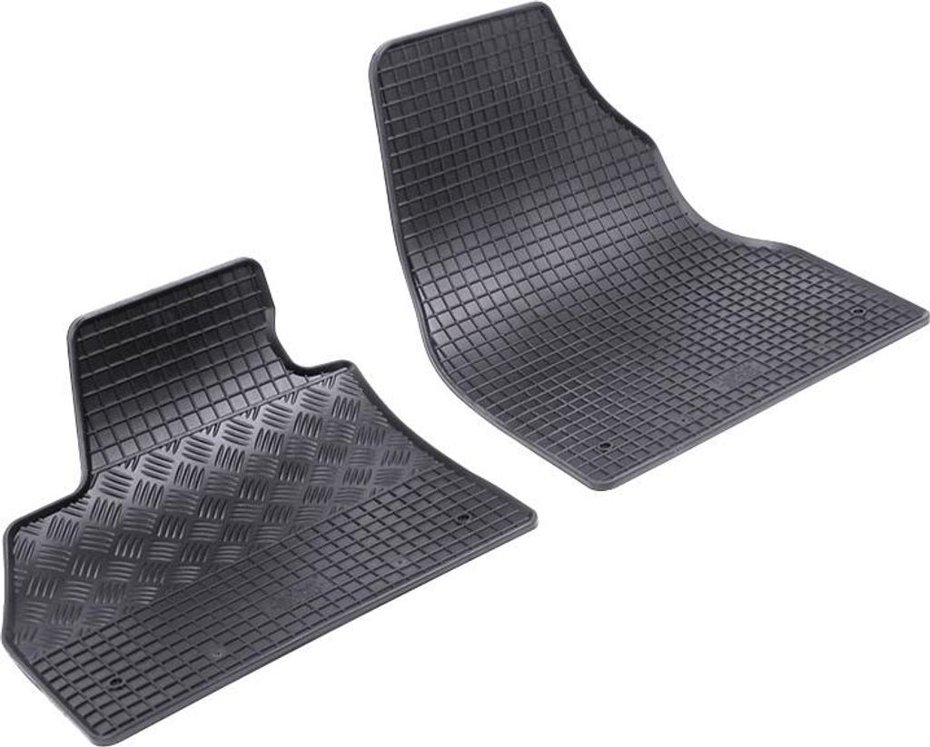 Rigum Gummi Fußmatten Set für Mercedes Citan W415 + Renault Kangoo 2