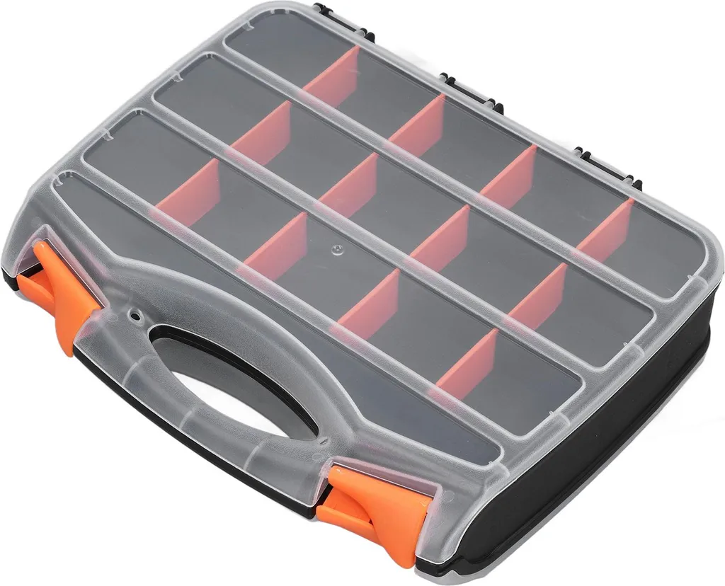 Boîte de rangement à compartiments modulables pour petits composants PC - 7