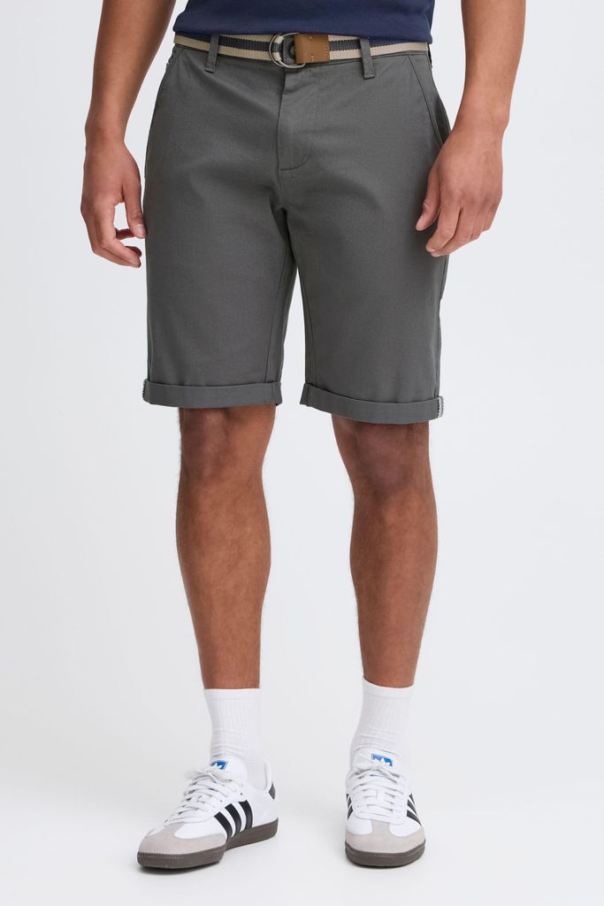 SOLID SDMonty Herren Chino Shorts Bermuda Kurze Hose mit Gürtel Stretch Eingrifftaschen Baumwollmischung Regular fit