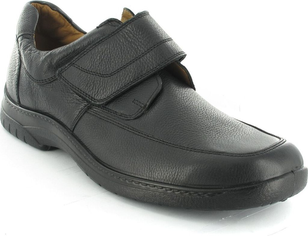 Jomos Herren Echtleder Halbschuh schwarz, Herren:52 EU Produktbild 