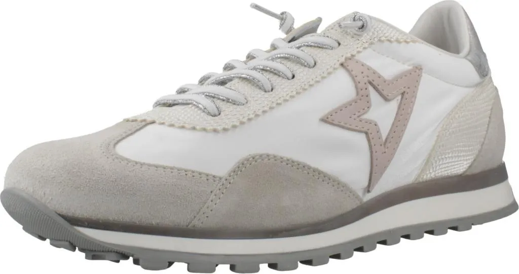 Cetti C1259sra V26 Baskets en Cuir Blanc pour Femme - Style Chic Sport
