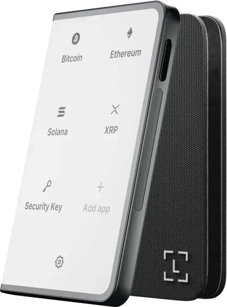 Ledger Stax Portefeuille Tactile E-Ink avec Sécurité Crypto de Pointe