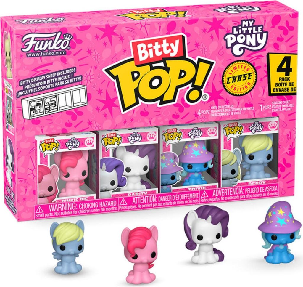 Mein kleines Pony Bitty POP! Vinyl Figuren 4er-Pack Pinkie Pie 2,5 cm