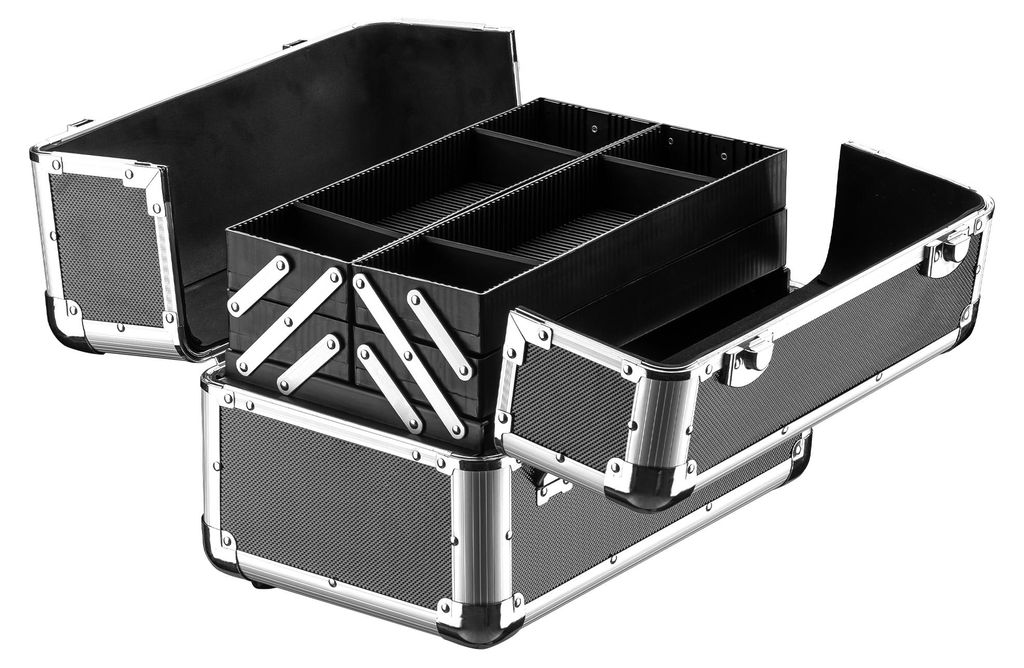 Wiltec Alu Transportkoffer, Aufbewahrungskoffer mit 2 Produktbild 