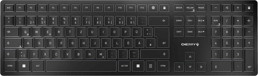 Cherry JK-9100DE-2 Cherry KW 9100 Slim Wireless Keyboard Immagine del prodotto 