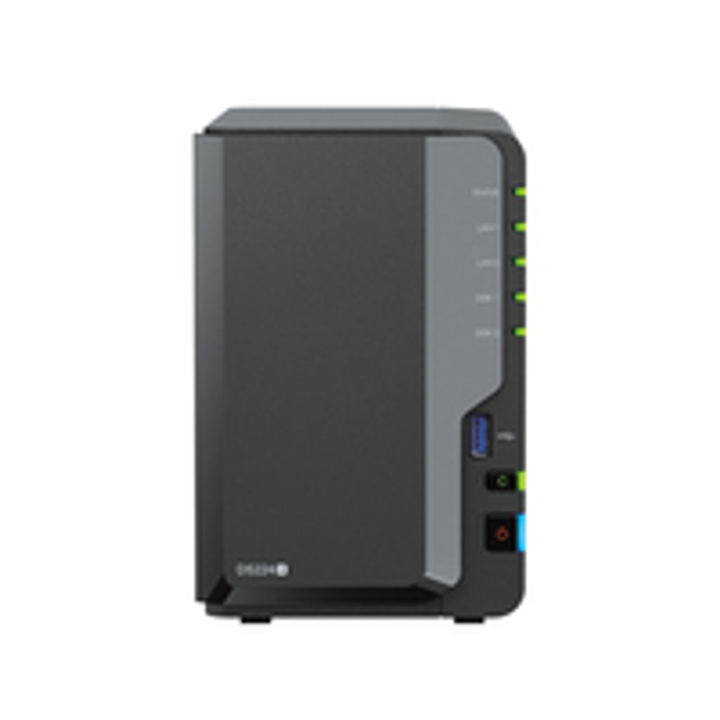 Synology DiskStation DS224+ 2 Einschübe NAS-Server Leergehäuse+ WD Red Plus SATA 3.5"" - Storage Server - NAS