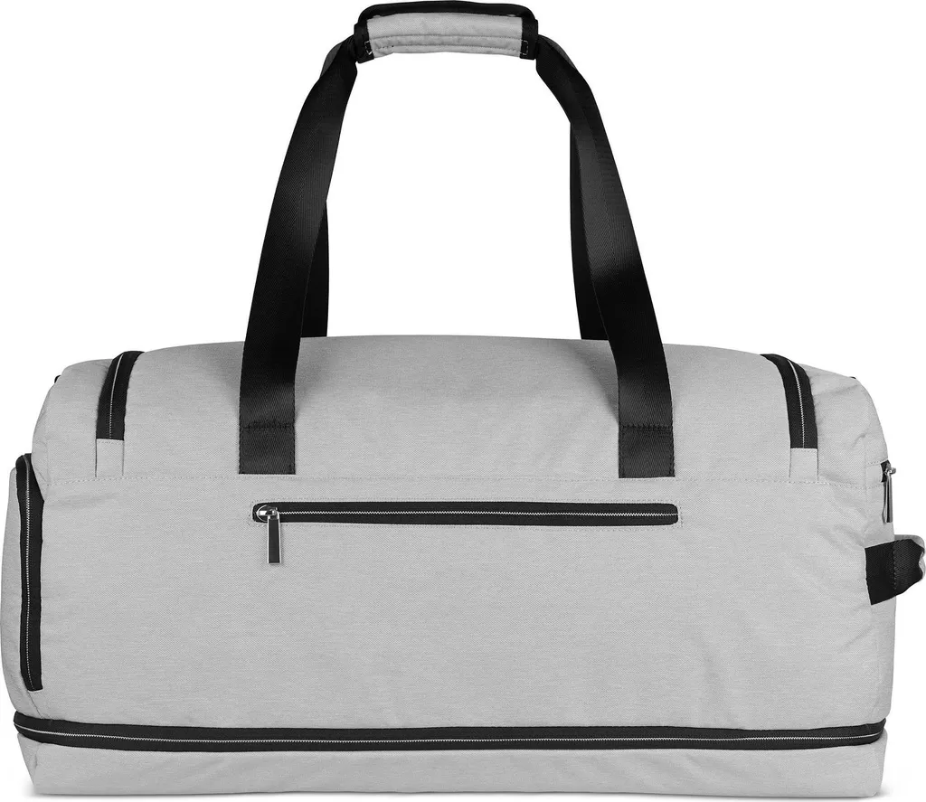 Sac Weekender bugatti Sera Gris Clair en Textile Robuste et Léger - 4