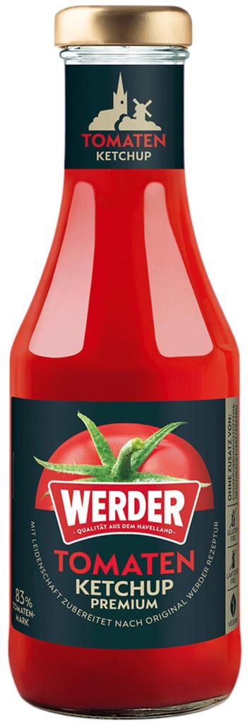 Werder Premium Tomatenketchup (1x450ml) Produktbild 