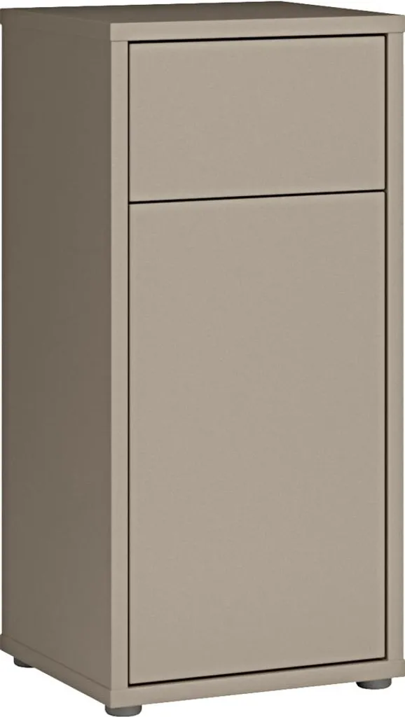 Commode de bain Alice Springs Taupe 83cm - Design compact et robuste