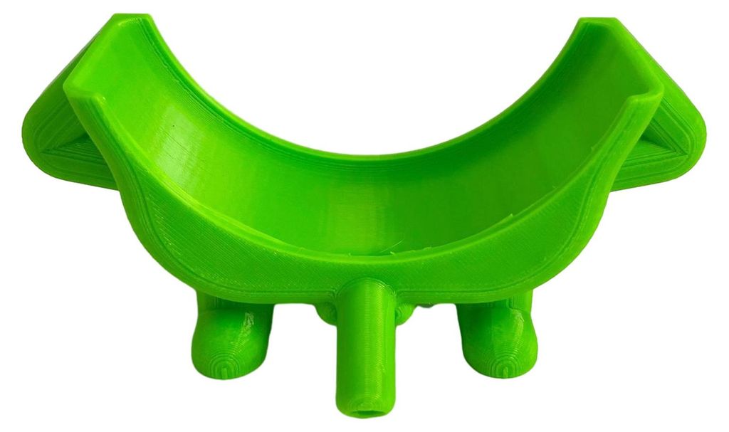Lustiger Schwammhalter in Urinform, 3D-gedruckter Schwammständer mit Abfluss, Küchenspülen-Scheuerschwammhalter für runde Schwämme