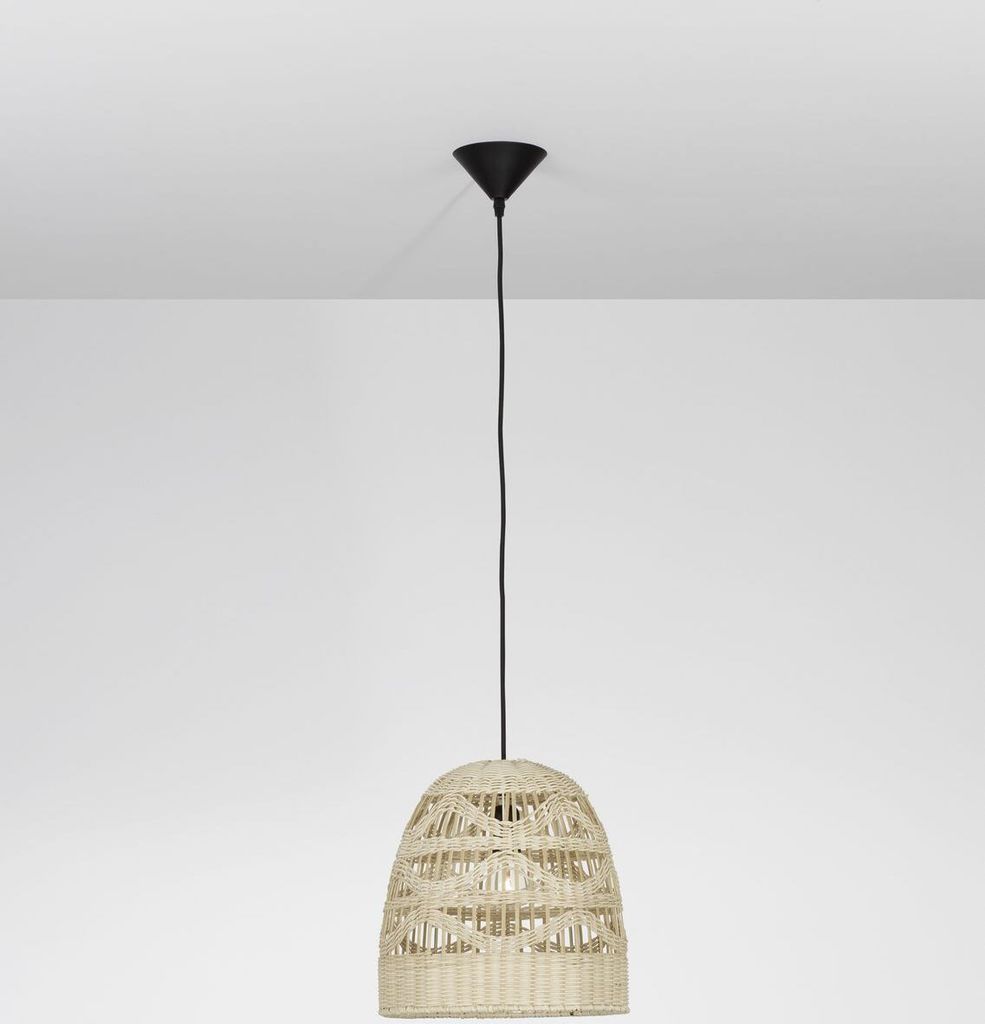 Nova Luce MARLO Pendelleuchte E27 Beige 185x30cm dimmbar 9586505